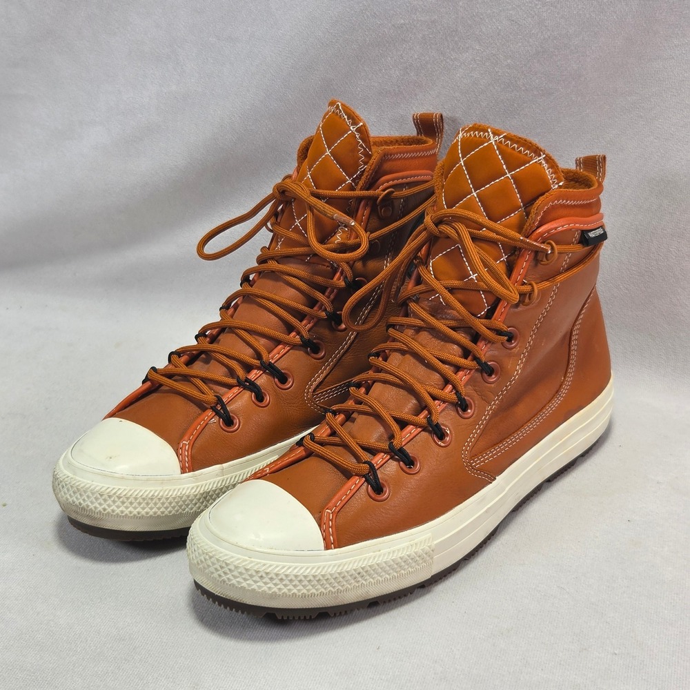 Converse Chuck Taylor All Star Terrain High Top Monarch Orange Fleece Lined 10